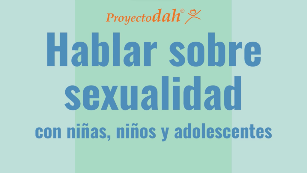 Hablar sobre sexualidad con niños, niñas y adolescentes